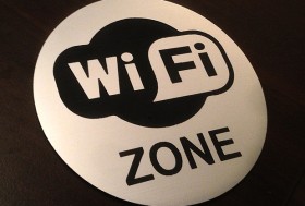 Wifi zone sign